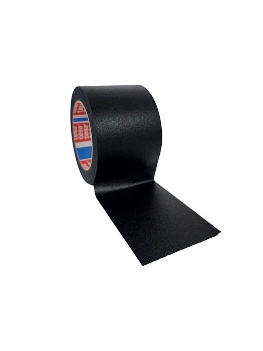 Fita Crepe Preta 4323 Profissional 75mmx50m Tesa