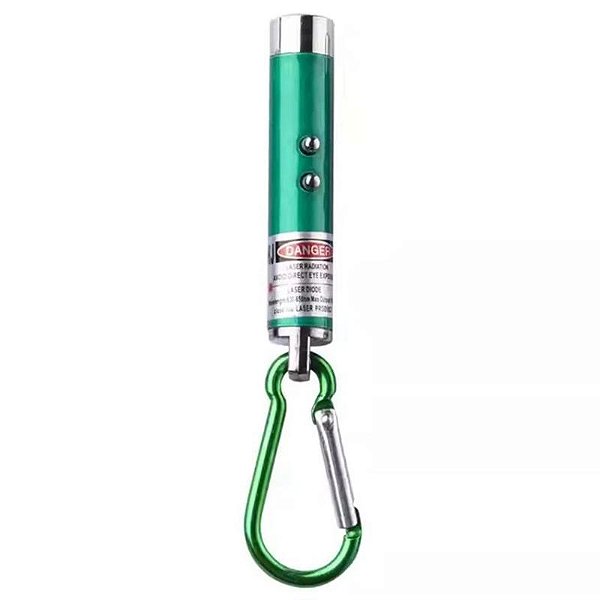 Caneta Laser Mini Chaveiro Verde