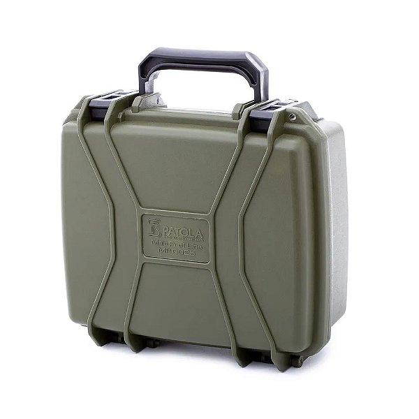 Patola Maleta Case Rígido MP0025 Verde Militar