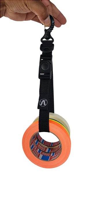 Cinto Suporte para Fitas e Acessórios Preto ATM PRO