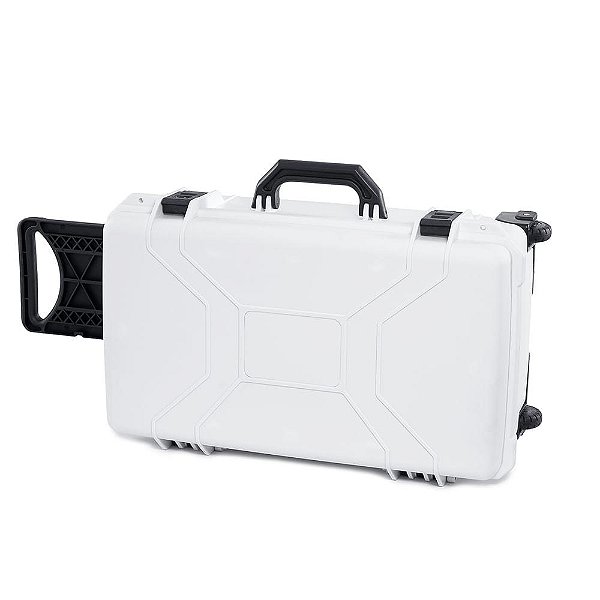 Patola Maleta Case Para Uso Geral MP0055 Branca Com Rodas