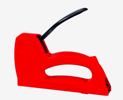 Grampeador Rocama Slim Vermelho