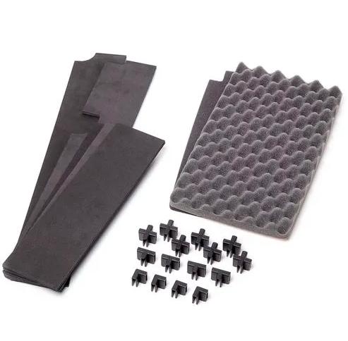 Conjunto de Divisórias e espuma Para Mala Patola MP0055 Preto