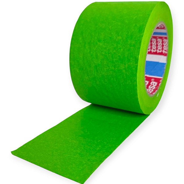 Fita Crepe Verde Limão 75mmX50m Tesa 05012