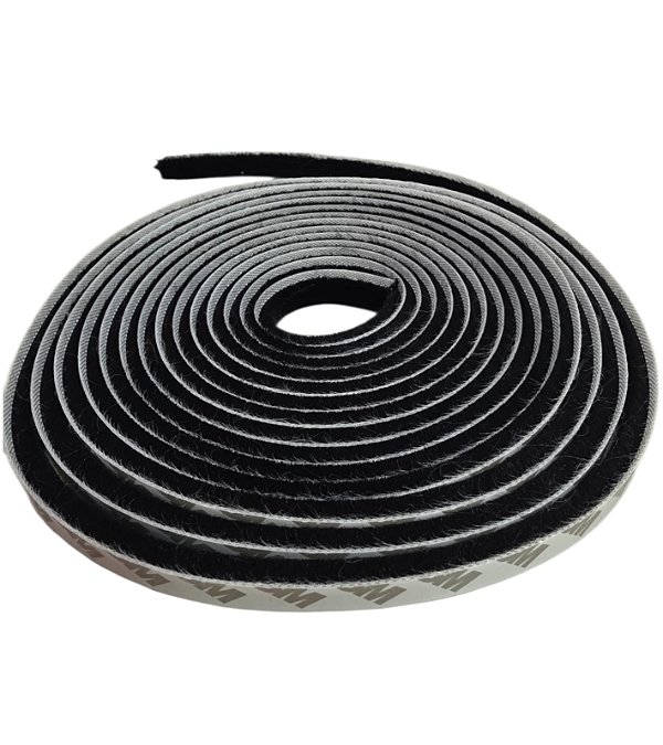 Fita de Vedação com Pelos para Portas e Janelas 11mmx5m