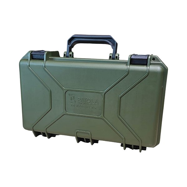 Patola Maleta Case Rígido Uso Geral MP0015 Verde Militar