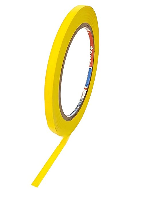 Fita Crepe Amarela Profissional 06mmX50m Tesa