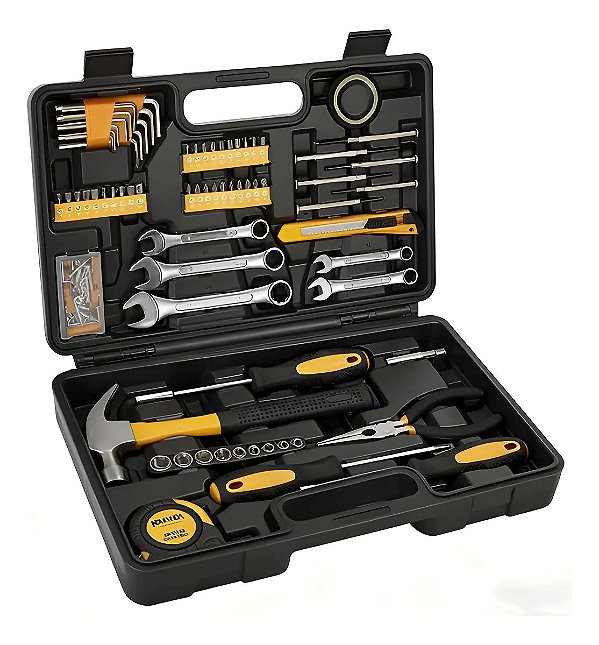Kit Ferramentas Manuais com 148 Peças