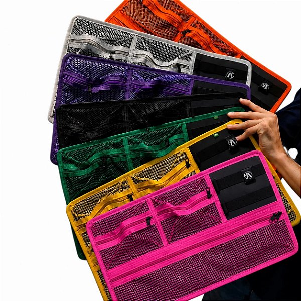 Organizador de Tampa Porta Acessórios Para Case Maleta ATM Pro - Varias cores disponiveis, Consulte abaixo