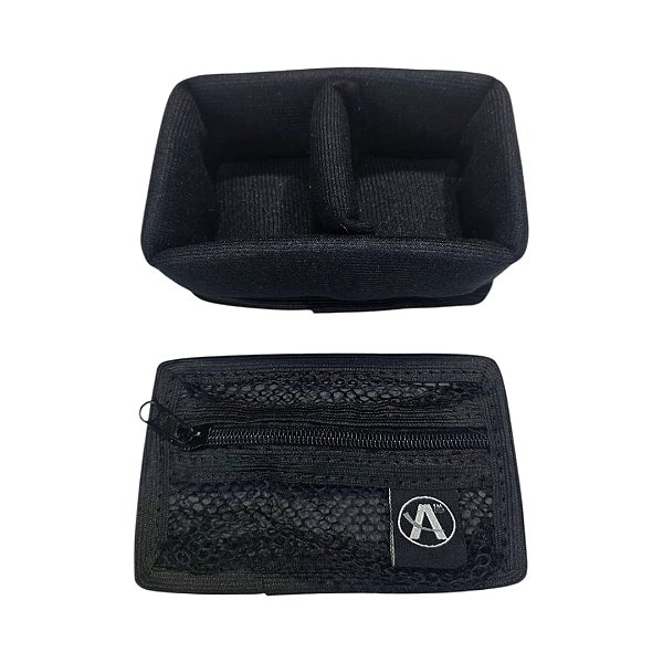 Kit Divisória e Organizador de tampa para Case MP008 ATM Pro Preto