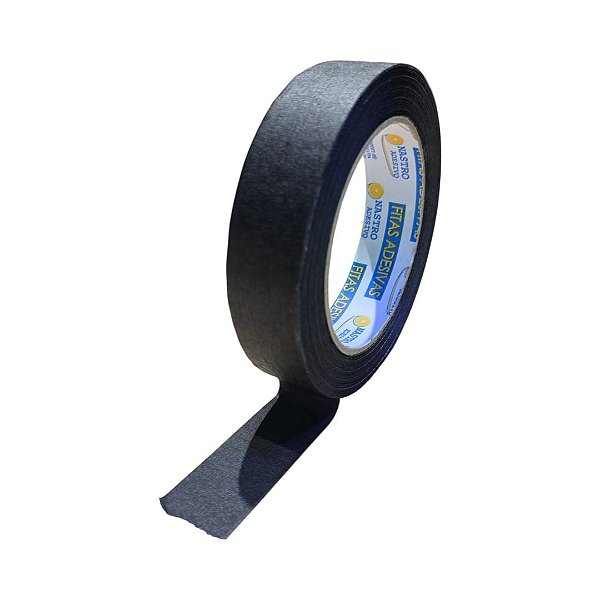 Fita Crepe Preta Basic Tape 24mmX50m Nastro