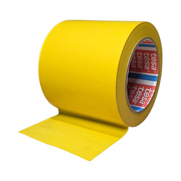 Fita de Demarcação 60760 PVC Amarela 100mmX33m Tesa