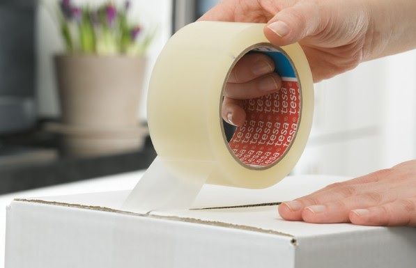 6 rolos Fita Empacotamento Transparente 48mmX50m Tesapack®