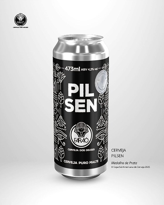 Cerveja Pilsen Lata 473ml