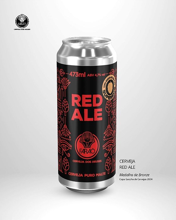 Cerveja Red Ale Lata 473ml