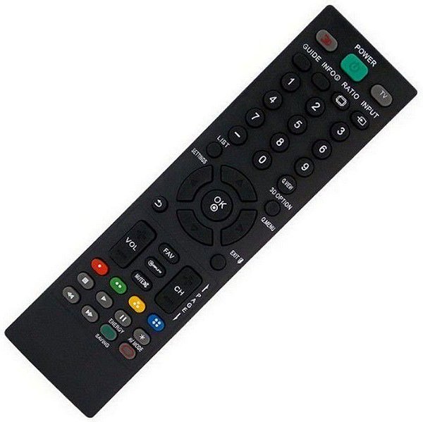 Controle Remoto  LG 42cs60 42ls3400 32cs460 32ls3400 Akb73655808 Substitui O Mkj33981435