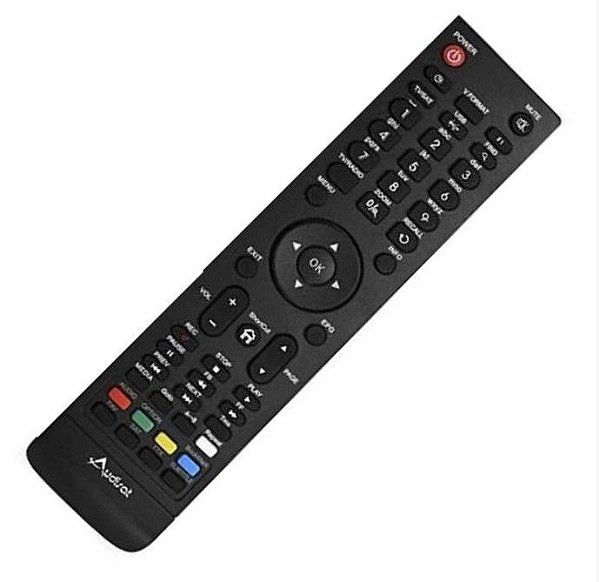 Controle Remoto Receptor Audisat A1/ A3 / A5 / C1 Full HD