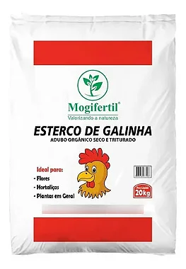 Esterco de Galinha Misto Mogifertil - 20 kg