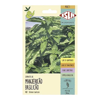 Sementes de Manjericão Basilicão