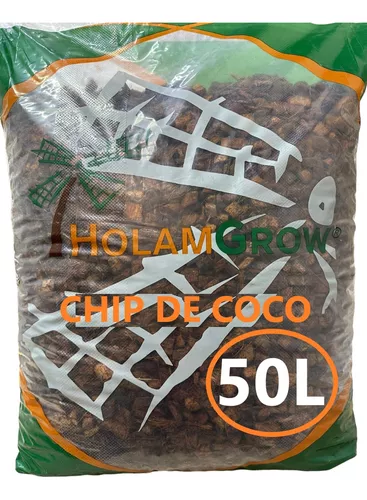 Substrato Chips de Coco - 50 litros