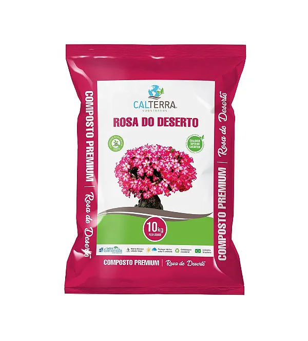 Substrato Rosa do Deserto Calterra - 10 kg
