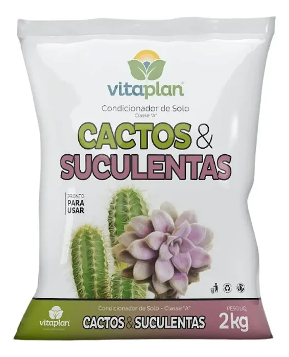 Substrato para Cactos e Suculentas Vitaplan - 2 kg