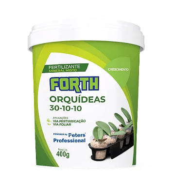 Fertilizante Forth Orquídeas Crescimento 30-10-10 - 400 g