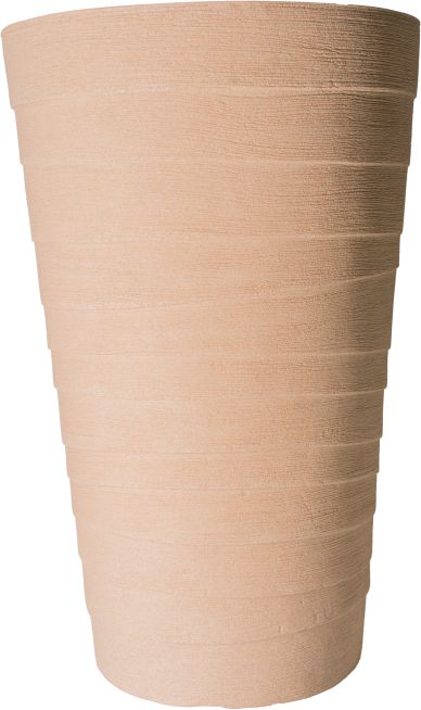 Vaso Coluna Redondo Degrau Grande - 78 cm