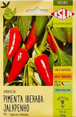Sementes de Pimenta Iberaba Jalapenho