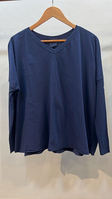 Blusa Boston Azul Marinho