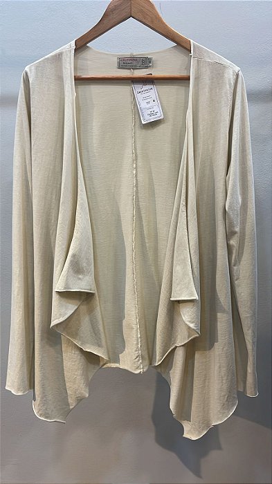 Cardigan Curto Off White