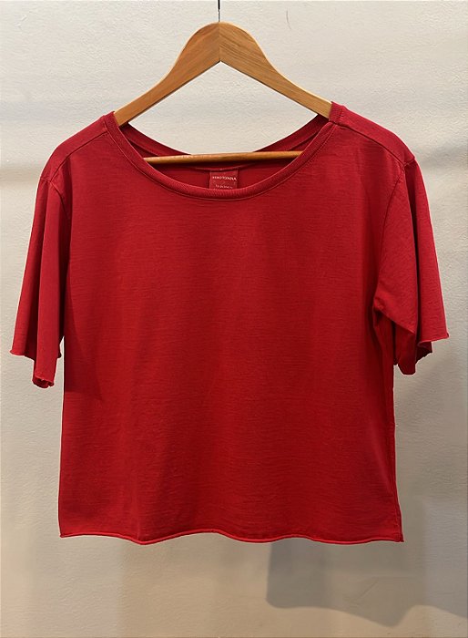 Blusa Capri Vermelha