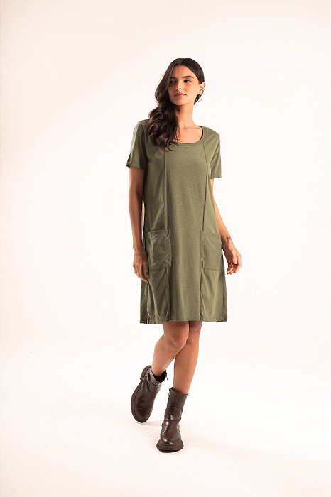 Vestido Macapá Oliva
