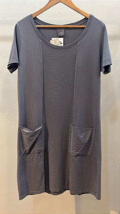 Vestido Macapá Cinza