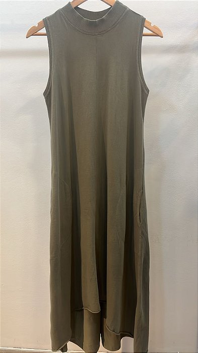 Vestido Montecarlo Verde Oliva