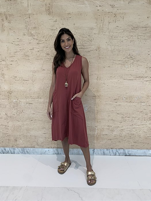 Vestido Caraivinha Vinho