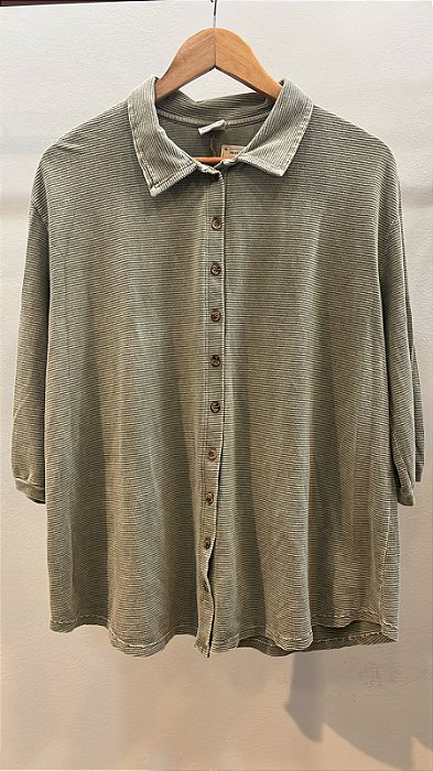 Camisa Relevo Oliva