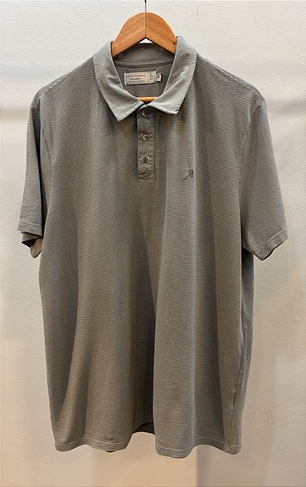 Polo Relevo Cinza