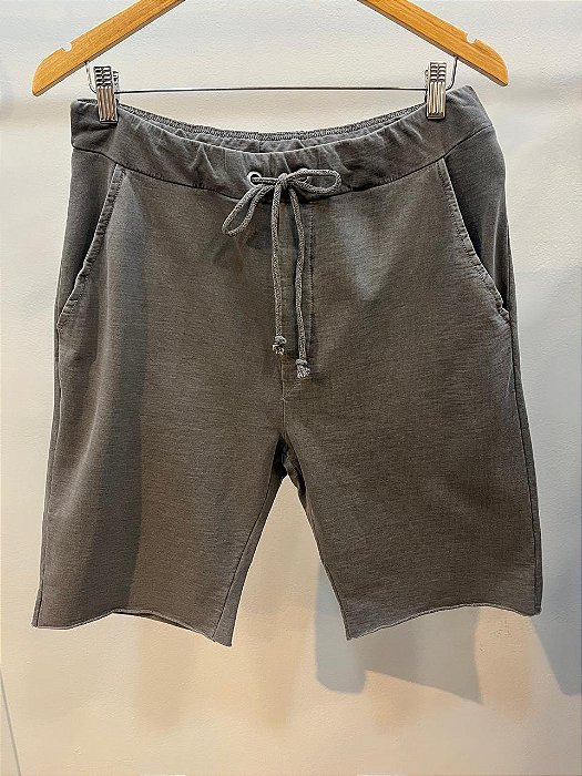 Bermuda Masculina Cinza