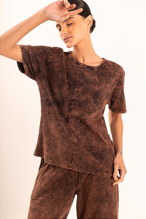 Blusa França Marrom SKY