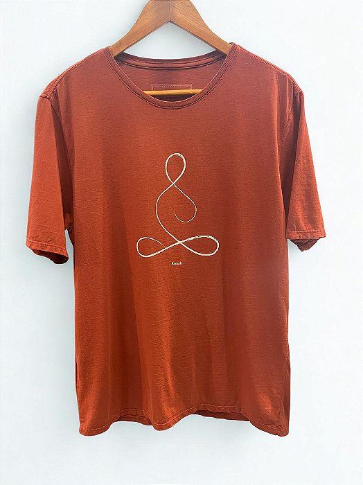 T-Shirt Masculina Silk Respirar Telha