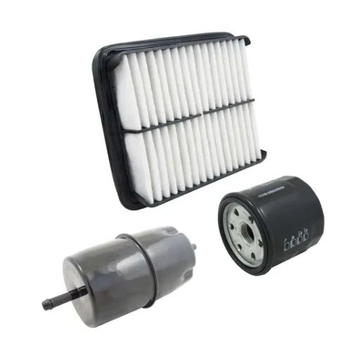 Kit de Filtros (Combustivel, Ar e Oleo) | Towner Jr, Effa Picape e Van