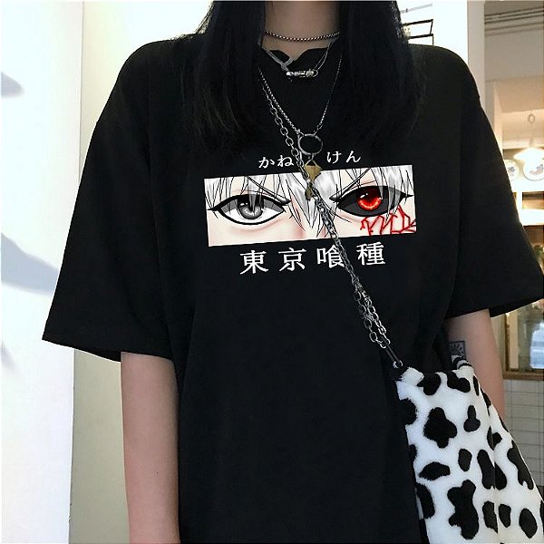 Camiseta TOKYO GHOUL - Olhos do Kaneki Ken