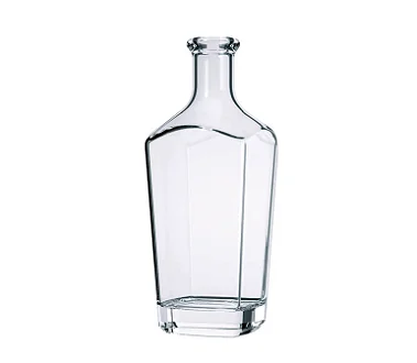 100 UN. GARRAFA DE VIDRO IMPERIAL 750 ML FECHAMENTO ROLHA E LACRE TRANSPARENTE