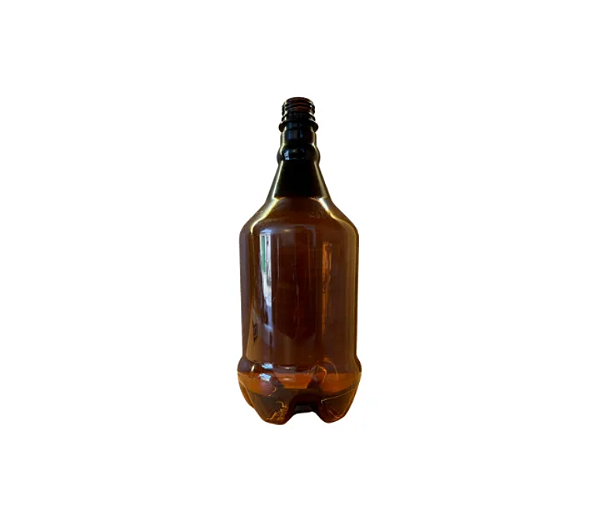 300 UN. GROWLER 1 LITRO AMBAR COM TAMPA