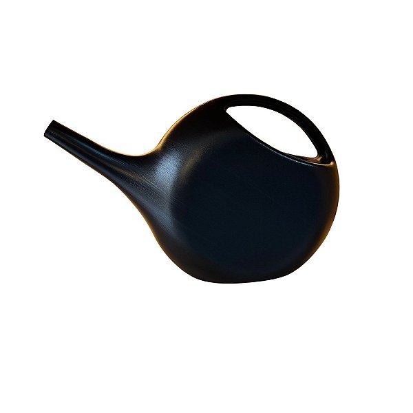 01 UN. REGADOR PRETO 8 LITROS COM BICO REMOVIVEL