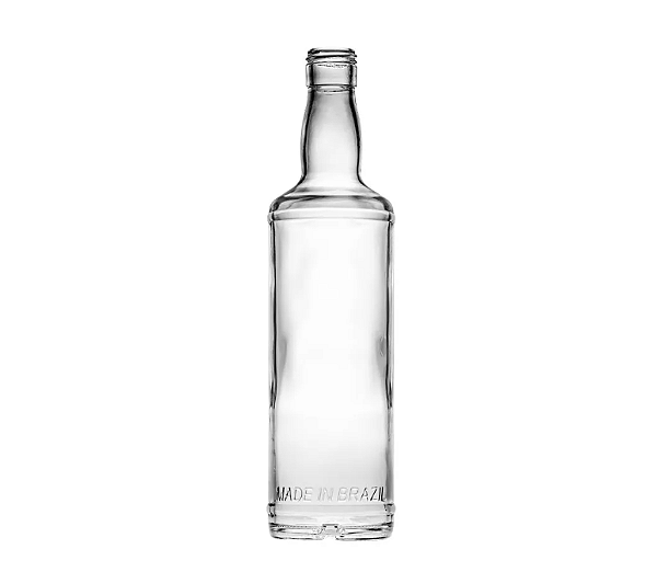 06 UN. GARRAFA DE VIDRO TIRADENTES 700 ML COM TAMPA E LACRE