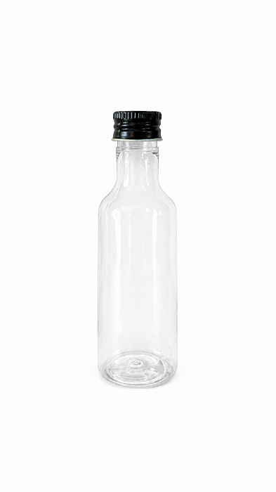 50 UN. MINI GARRAFA DE PLÁSTICO 50 ML FECHAMENTO ROSCA