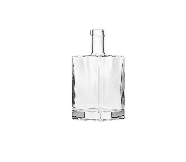 02 UN. GARRAFA DE VIDRO 750 ML ALFA FECHAMENTO ROLHA MADEIRA E LACRE TRANSPARENTE