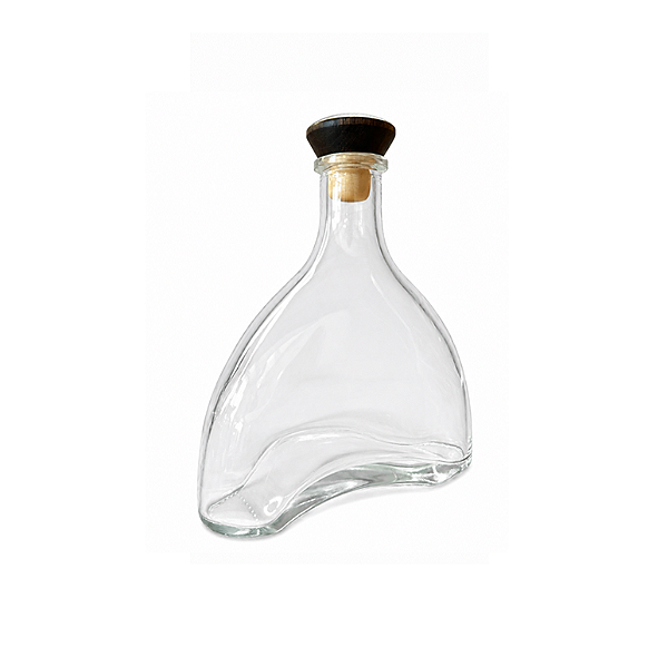 12 UN. GARRAFA DE VIDRO AMAZING 750 ML FECHAMENTO ROLHA E LACRE TRANSPARENTE